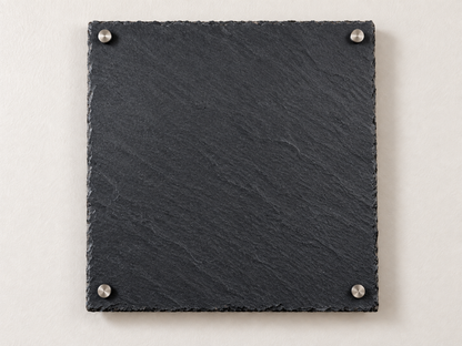 Photo Slate Wall Art, 33cm Photo Plaque
