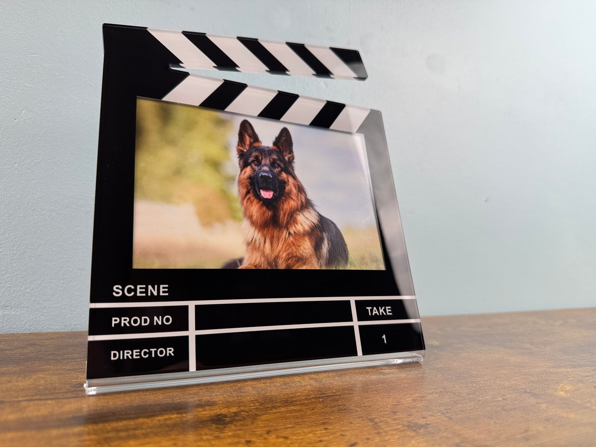 Movie Clapper Photo Frame