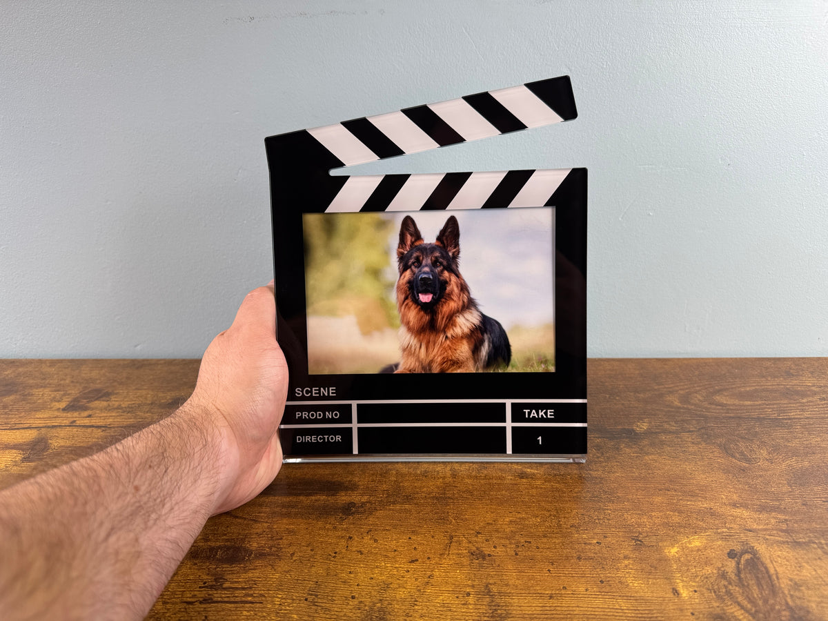 Movie Clapper Photo Frame