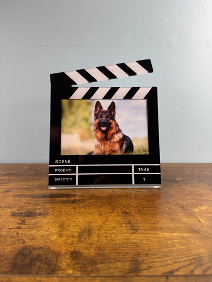 Movie Clapper Photo Frame