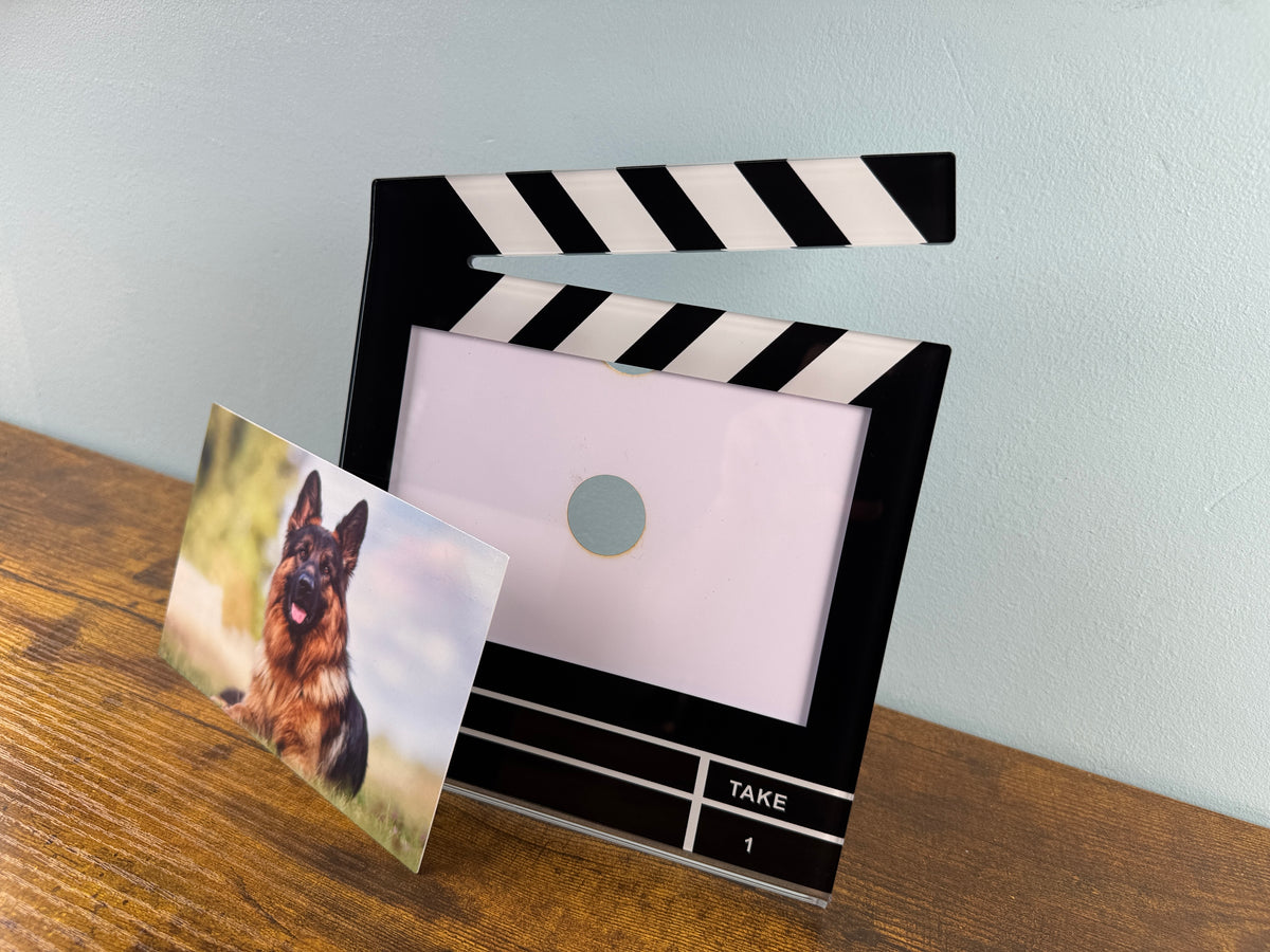 Movie Clapper Photo Frame