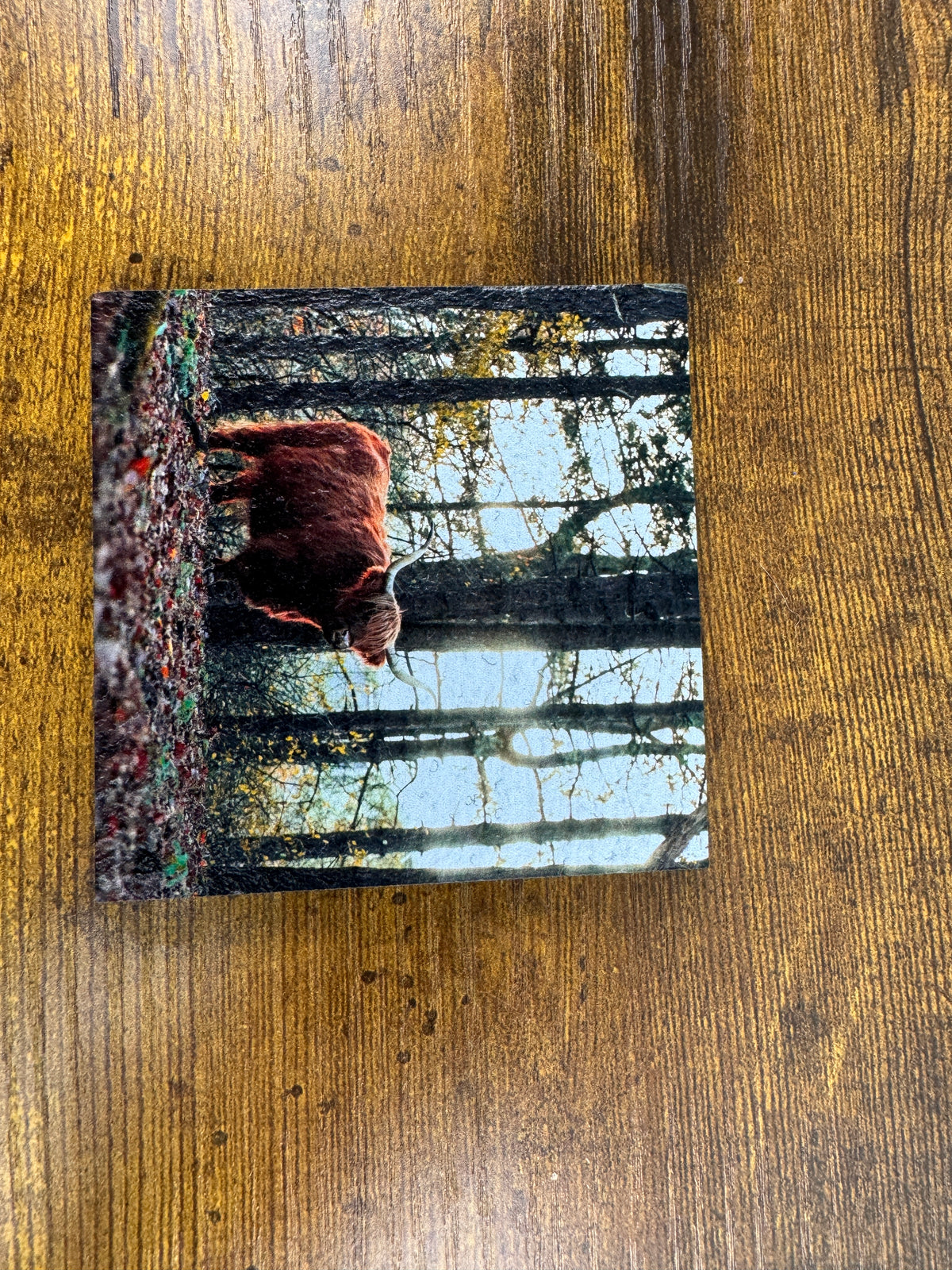 Custom Slate Fridge Magnet