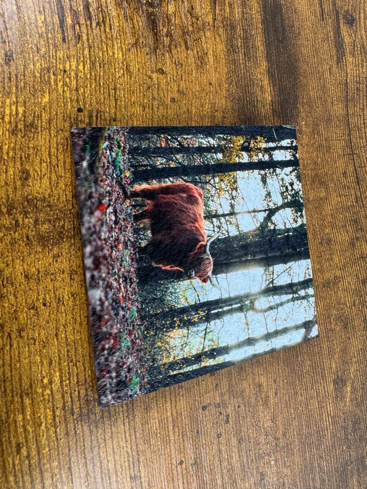 Custom Slate Fridge Magnet