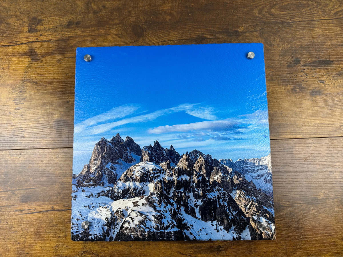 Photo Slate Wall Art, 33cm Photo Plaque