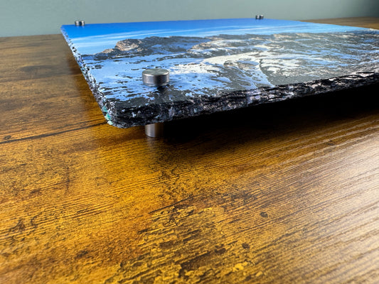 Photo Slate Wall Art, 33cm Photo Plaque