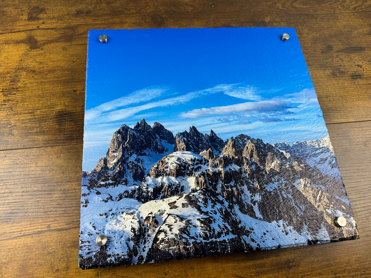 Photo Slate Wall Art, 33cm Photo Plaque