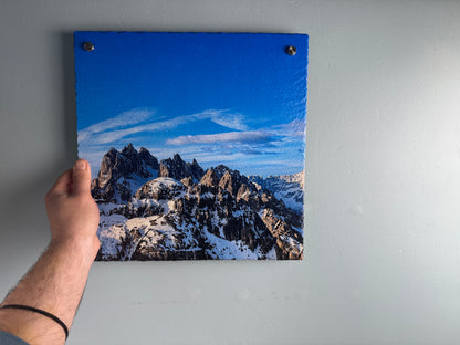Photo Slate Wall Art, 33cm Photo Plaque